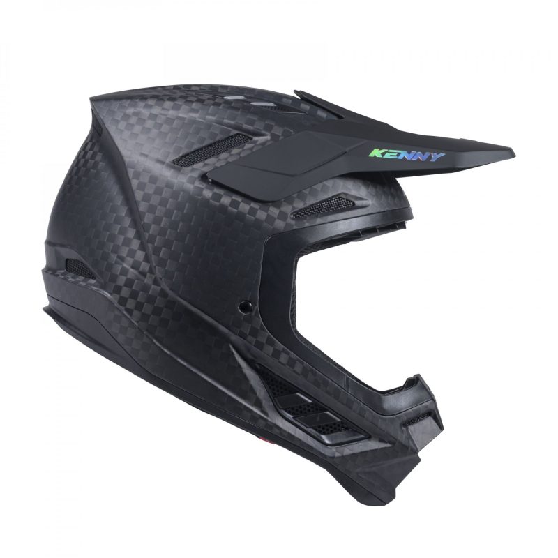 Kenny Racing MOTOCROSS/ENDURO Titanium BIG Carbon MATT Holographic Helmet - Black