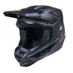 Kenny Racing MOTOCROSS/ENDURO Titanium Carbon MATT Holographic Helmet - Black