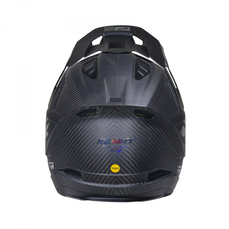 Kenny Racing MOTOCROSS/ENDURO Titanium Carbon MATT Holographic Helmet - Black