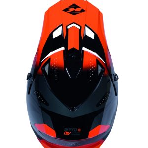 Kenny Racing MOTOCROSS/ENDURO Track Graphic Speed Helmet - Orange/Black
