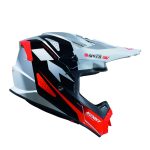 Kenny Racing MOTOCROSS/ENDURO Track Graphic Speed Black RED Helmet - White/Black/Czerowny