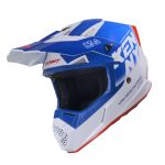Kenny Racing Track Youth Graphic Focus Patriot Helmet 1 Kenny Racing MOTOCROSS/ENDURO Track Youth Graphic Focus Patriot Helmet - Blue/White/Red