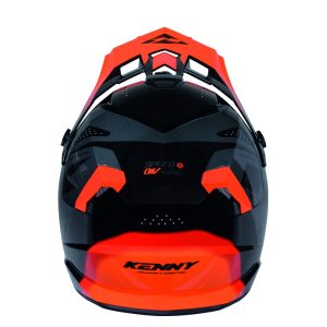 Kenny Racing MOTOCROSS/ENDURO Track Youth Graphic Speed Helmet - Orange/Black