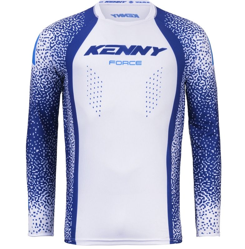 Kenny Racing Motocross JERSEY/ENDURO Force Pixel - Blue/White