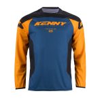 Kenny Racing Force Petrol Jersey 2 Kenny Racing Motocross JERSEY/ENDURO Model Force Petrol - Blue/Orange/Black