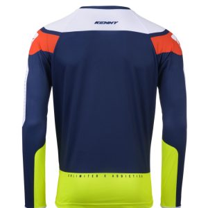 Kenny Racing Motocross JERSEY/ENDURO Model Force Spring Summer - Blue/White/Orange/Yellow