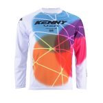 Kenny Racing Force Sphere Jersey 2 Kenny Racing Motocross JERSEY/ENDURO Model Force Sphere - White/Blue/Orange