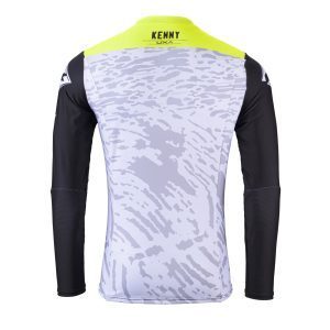 Kenny Racing Motocross JERSEY/ENDURO Model Performance Stone - Grey/Black/Yellow