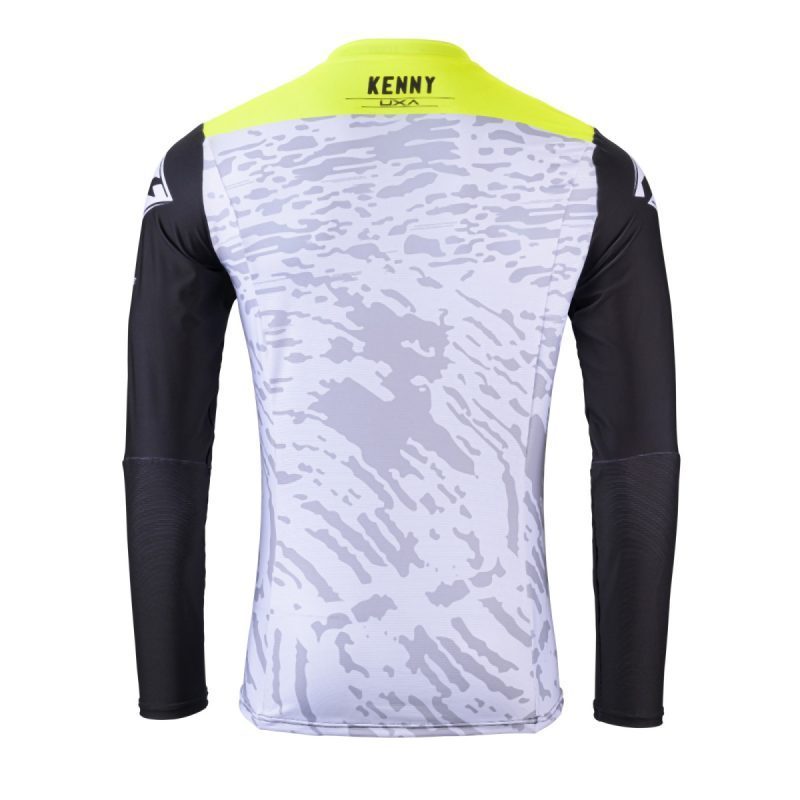 Kenny Racing Motocross JERSEY/ENDURO Model Performance Stone - Grey/Black/Yellow