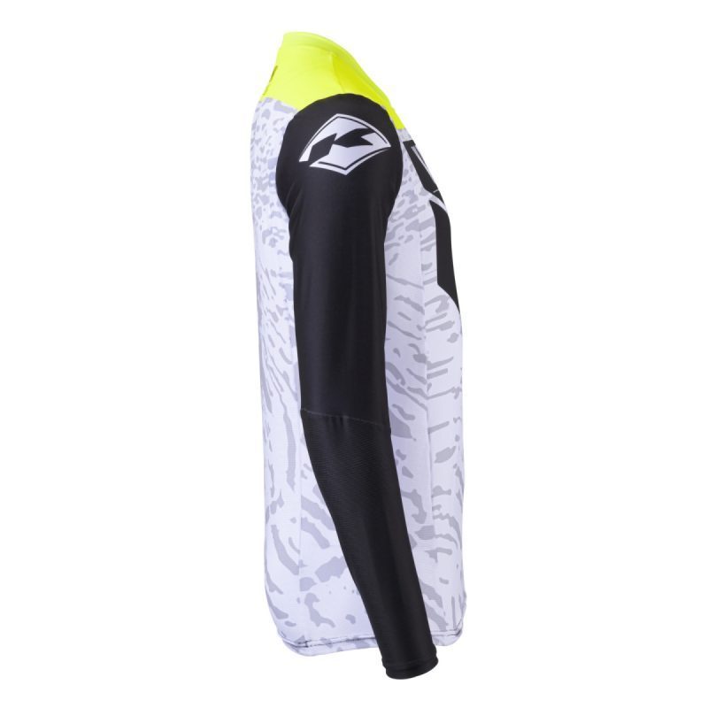 Kenny Racing Motocross JERSEY/ENDURO Model Performance Stone - Grey/Black/Yellow