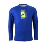 Kenny Racing Titanium Solid NAVY Jersey 1 Kenny Racing Motocross JERSEY/ENDURO Model Titanium Solid - Blue/Fluo Yellow