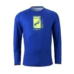 Kenny Racing Titanium Solid NAVY Jersey 1 Kenny Racing Motocross JERSEY/ENDURO Model Titanium Solid - Blue/Fluo Yellow