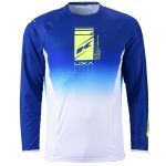Kenny Racing Titanium Premium NAVY Jersey 1 Kenny Racing Motocross JERSEY/ENDURO Model Titanium Premium - Blue/White/Fluo Yellow