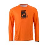 Kenny Racing Titanium Solid Jersey 1 Kenny Racing Motocross JERSEY/ENDURO Model Titanium Solid - Orange/Black