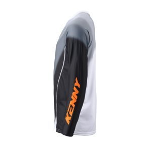 Kenny Racing Motocross JERSEY/ENDURO Model Titanium Tones - White/Grey/Orange