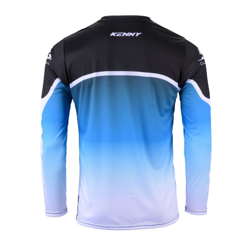 Kenny Racing Motocross JERSEY/ENDURO Model Track Focus - Black/White/Blue