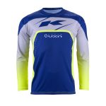 Kenny Racing Motocross JERSEY/ENDURO Model Track Focus - Blue/Grey/Yellow