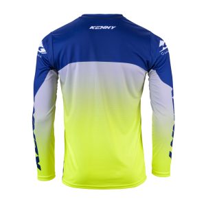 Kenny Racing Motocross JERSEY/ENDURO Model Track Focus - Blue/Grey/Yellow
