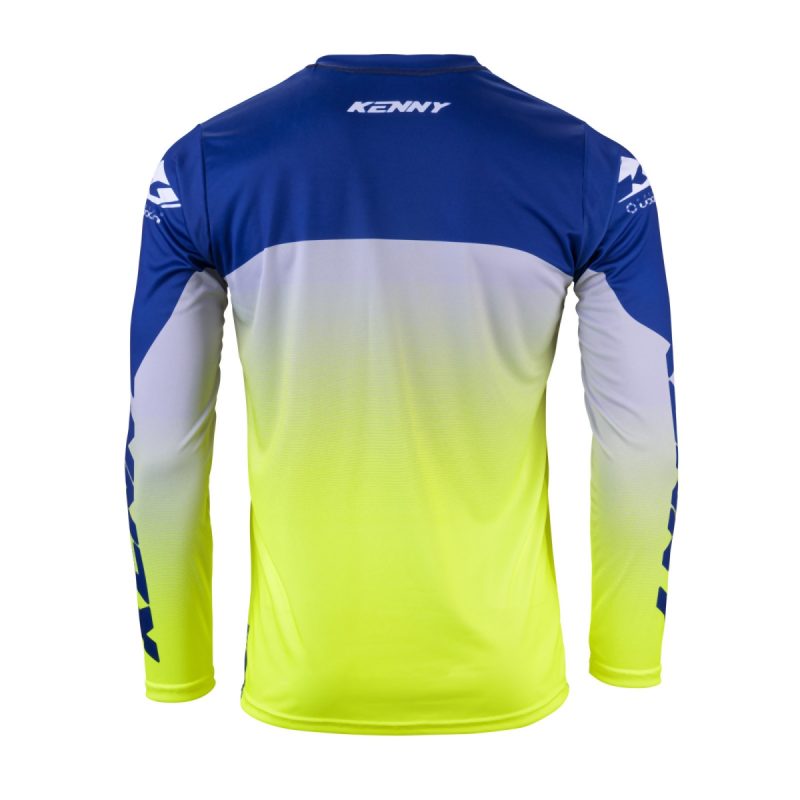 Kenny Racing Motocross JERSEY/ENDURO Model Track Focus - Blue/Grey/Yellow