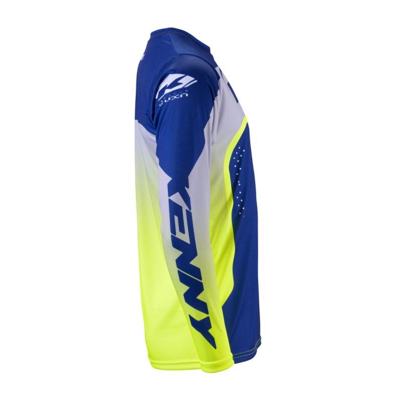 Kenny Racing Motocross JERSEY/ENDURO Model Track Focus - Blue/Grey/Yellow
