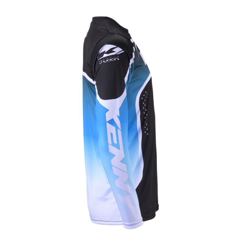 Kenny Racing Motocross JERSEY/ENDURO Model Track Focus - Black/White/Blue