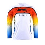 Kenny Racing Motocross JERSEY/ENDURO Model Track Focus Gradient - White/Blue/Red