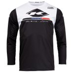 Kenny Racing Track Youth RAW Jersey 1 Kenny Racing Motocross JERSEY/ENDURO Model Track Youth RAW - Black/White