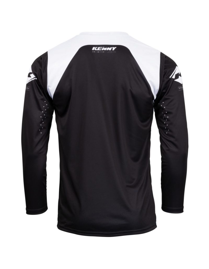 Kenny Racing Motocross JERSEY/ENDURO Model Track Youth RAW - Black/White