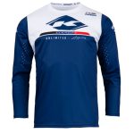 Kenny Racing Track RAW NAVY Jersey 2 Kenny Racing Motocross JERSEY/ENDURO Model Track RAW - Blue/White