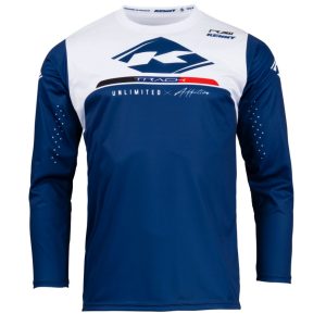 Kenny Racing Motocross JERSEY/ENDURO Model Track RAW - Blue/White