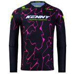 Kenny Racing Performance Youth/DZECIECE WAVE Jersey 1 Kenny Racing Motocross JERSEY/ENDURO Performance Youth/DZECIECE WAVE - Black