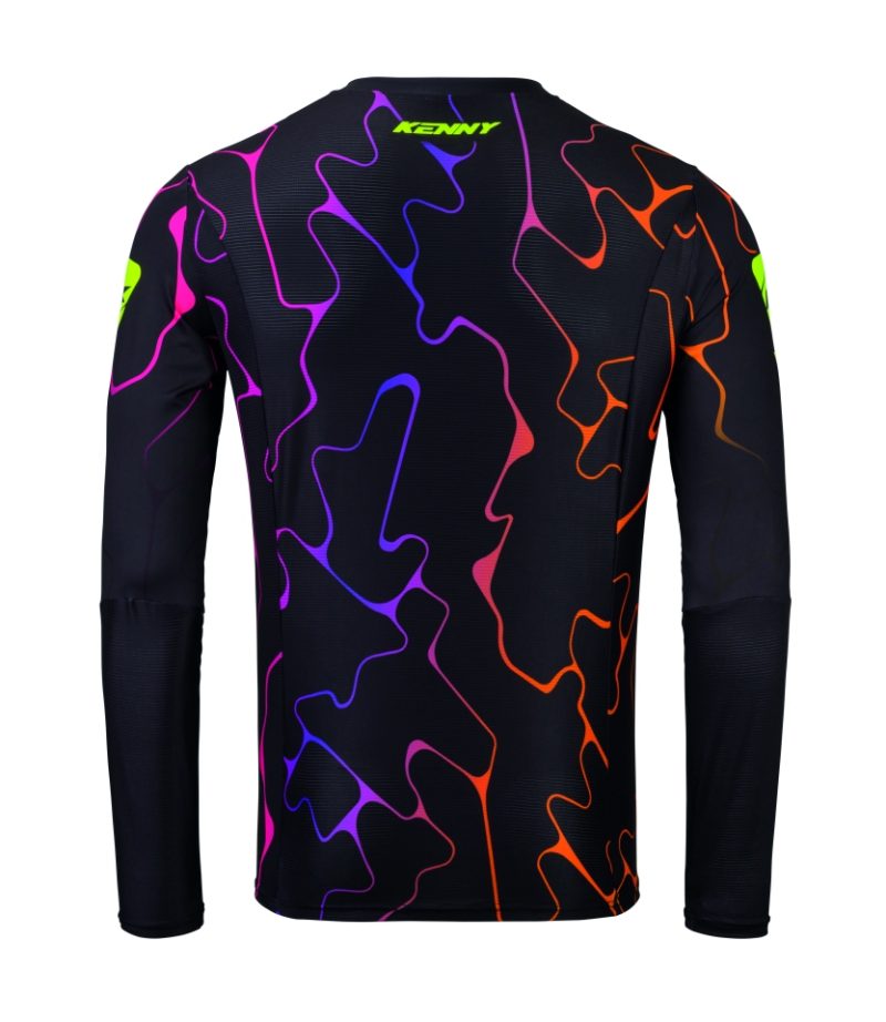 Kenny Racing Motocross JERSEY/ENDURO Performance Youth/DZECIECE WAVE - Black