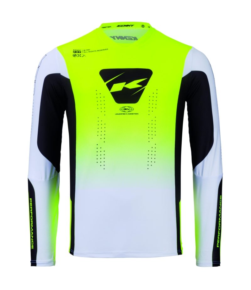 Kenny Racing Motocross JERSEY/ENDURO Performance Youth/DZECIECE - Yellow