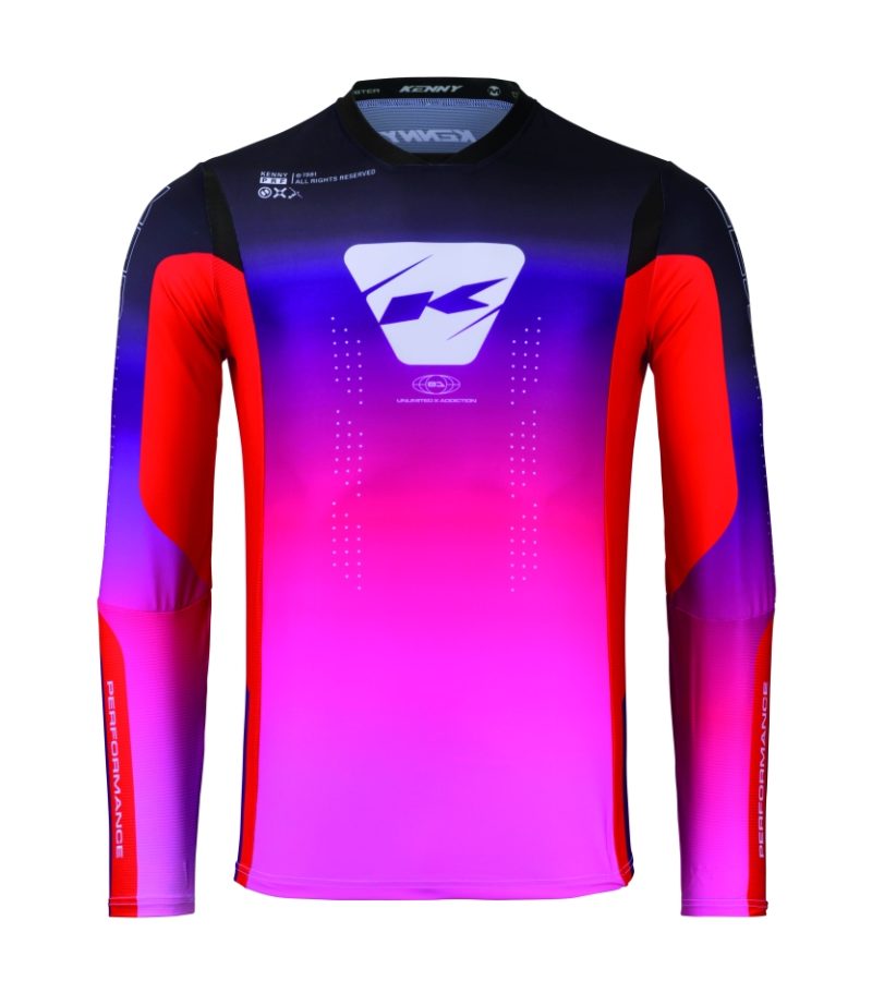 Kenny Racing Motocross JERSEY/ENDURO Performance Youth/DZECIECE - Purple