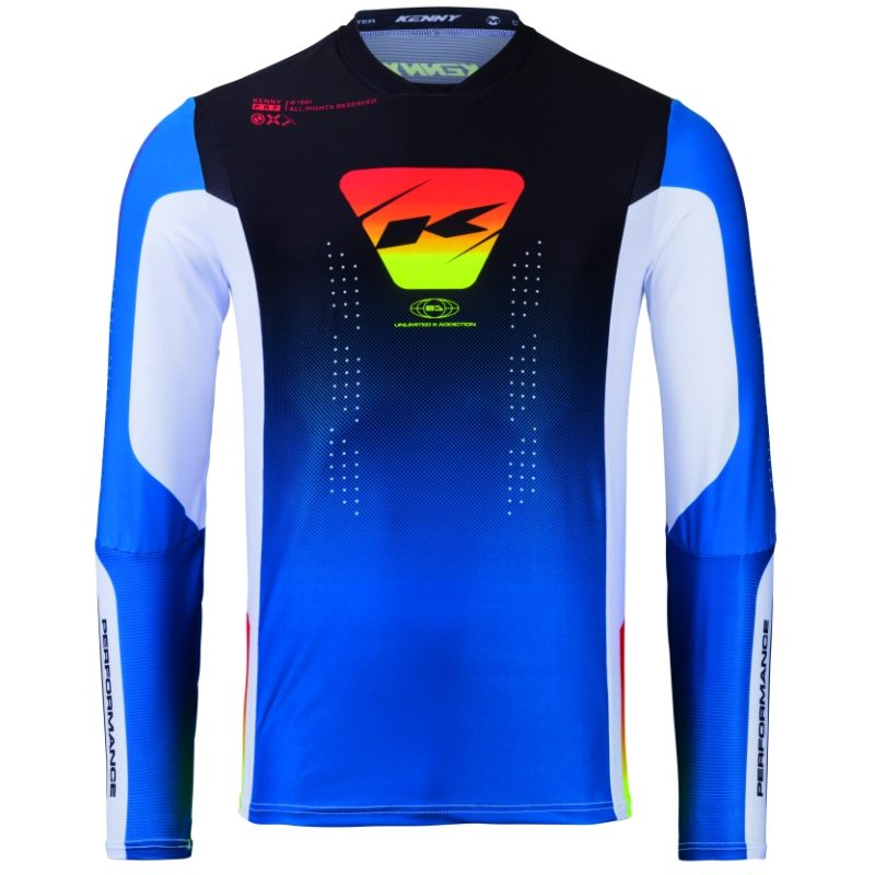 Kenny Racing Motocross JERSEY/ENDURO Performance Youth/DZECIECE Gradient - Blue