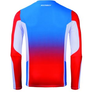 Kenny Racing Motocross JERSEY/ENDURO Performance Patriot - Blue/Czerowny/White