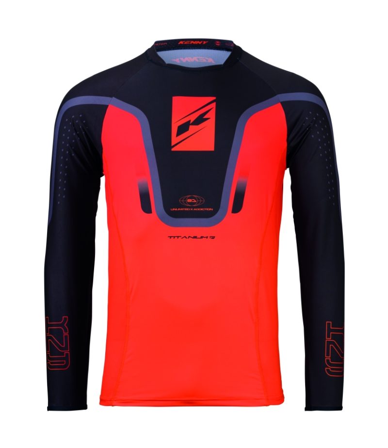 Kenny Racing Motocross JERSEY/ENDURO Titanium Gradient - Orange
