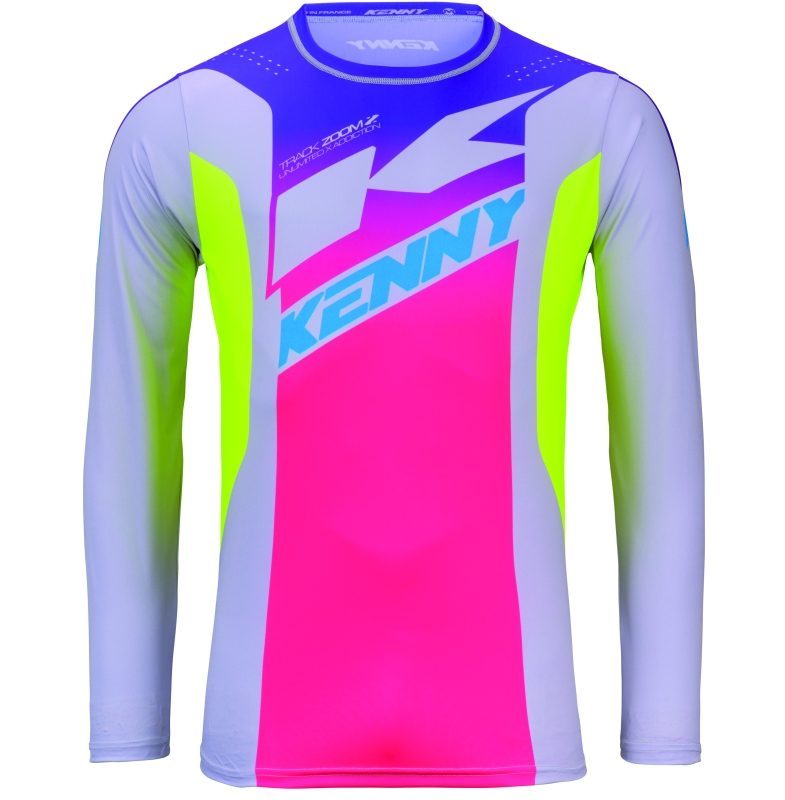 Kenny Racing Motocross JERSEY/ENDURO Track Youth/DZECIECE ZOOM - Grey