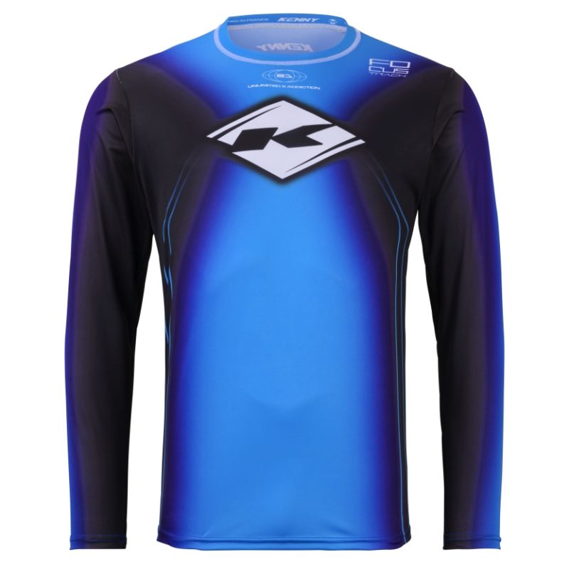 Kenny Racing Motocross JERSEY/ENDURO Track Youth/DZECIECE Focus - Blue