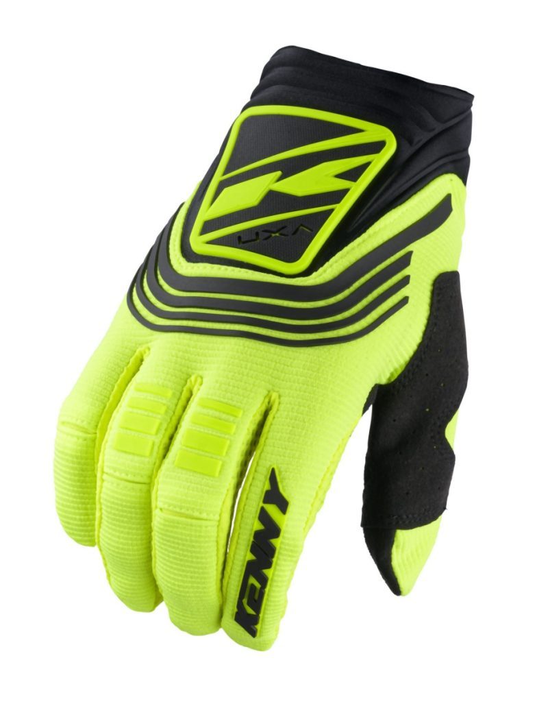 Kenny Racing MOTOCROSS/ENDURO Model Titanium Gloves - Fluo Yellow/Black