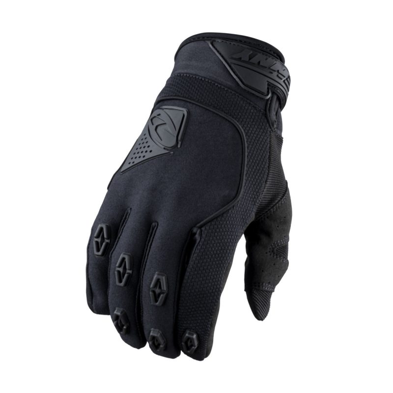 Kenny Racing MOTOCROSS/ENDURO Model Safety Gloves - Black/Grey