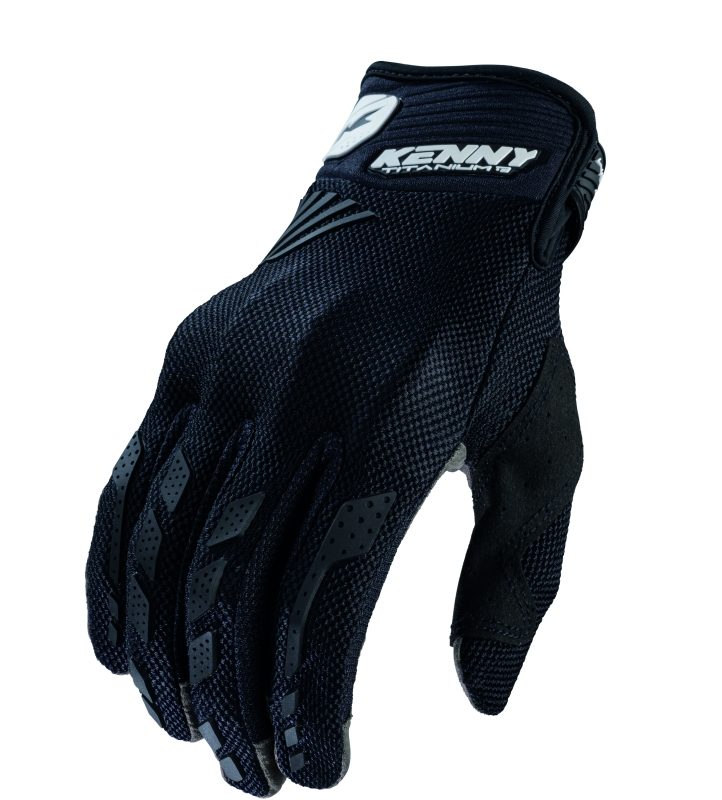 Kenny Racing D3O Titanium Gloves - Black