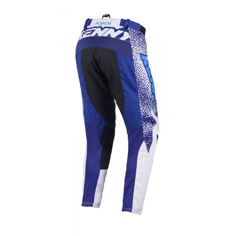 Kenny Racing MOTOCROSS/ENDURO Force Pixel NAVY White Pants - Blue/White