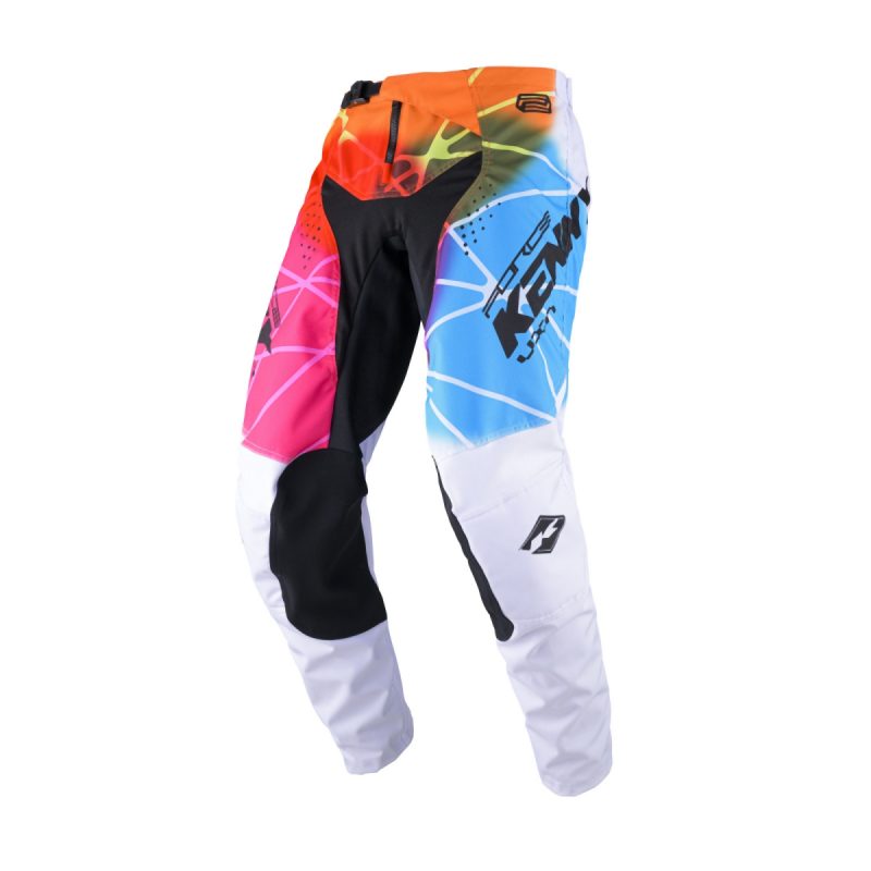 Kenny Racing MOTOCROSS/ENDURO Model Force Sphere Pants - White/Blue/Red