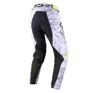 Kenny Racing MOTOCROSS/ENDURO Model Performance Stone White Pants - Grey/Black/Yellow