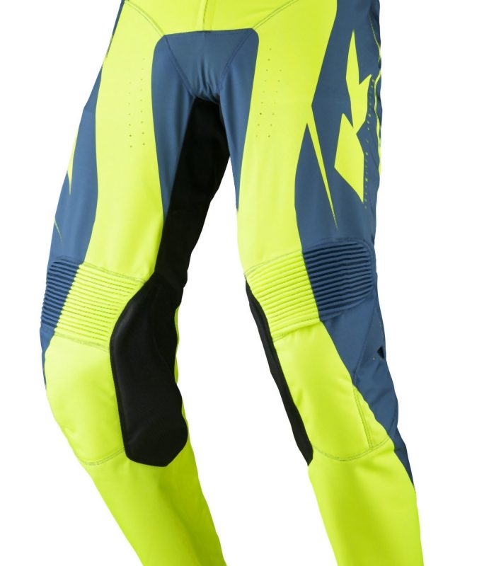 Kenny Racing MOTOCROSS/ENDURO Model Performance Solid Pants - Fluo Yellow/Blue