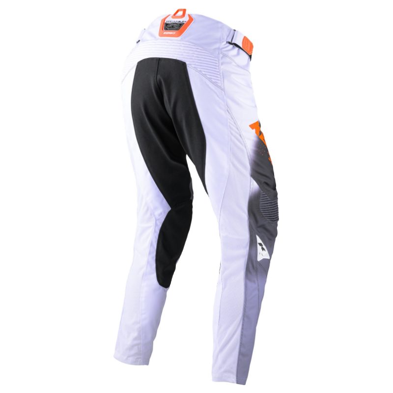 Kenny Racing MOTOCROSS/ENDURO Model Titanium Tones Pants - White/Grey/Orange