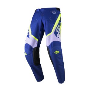 Kenny Racing MOTOCROSS/ENDURO Model Track Focus NAVY Pants - Blue/Grey/Yellow