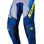 Kenny Racing Track Focus Youth NAVY/NEON Yellow Pants 1 Kenny Racing MOTOCROSS/ENDURO Model Track Focus Youth NAVY/NEON Yellow Pants - Grey/Blue/Fluo Yellow