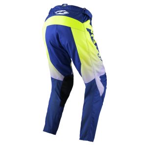 Kenny Racing MOTOCROSS/ENDURO Model Track Focus NAVY Pants - Blue/Grey/Yellow